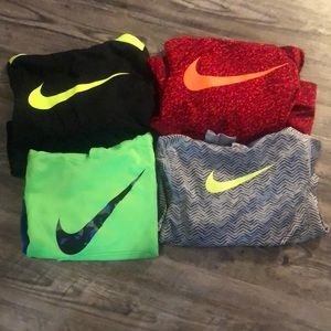 Lot of 4 boys Nike hoodies